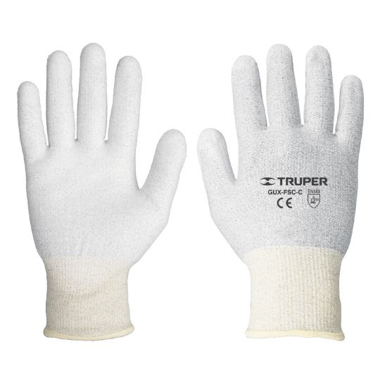 GUANTE ANTIESTATICO PU TRUPER 12689