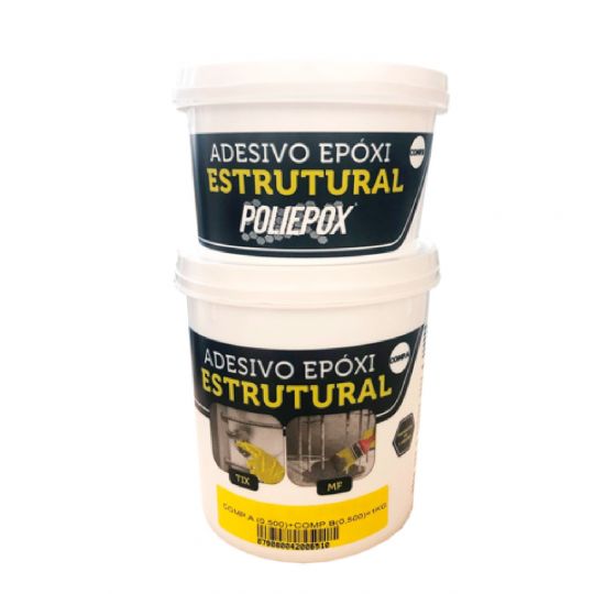 ADHESIVO EPOXI POLIEPOX PASTOSO BICOMPONENTE 1KG