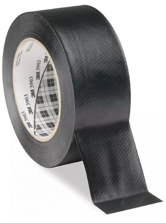 CINTA AMERICANA 3903 3M VINYL DUCT TAPE 50,8MM X 45,7M NEGRO