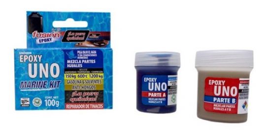 ADHESIVO EPOXY UNO MARINE 100G UNOM98