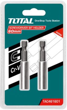 SOPORTE MAGNETICO 1/4 X 60MM TOTAL 2PZ TAC461601