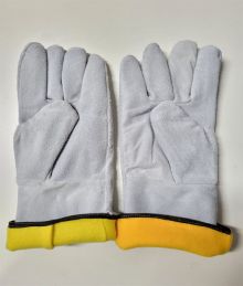 GUANTE SOLDADOR FORRADO GRIS BOXER
