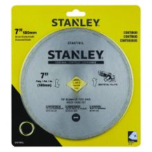 DISCO DIAMANTADO STANLEY 180 X 22,2MM CONTINUO STA47701L