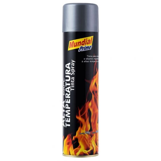 PINTURA AEROSOL ALUMINIO ALTA TEMP. MUNDIAL PRIME 400ML