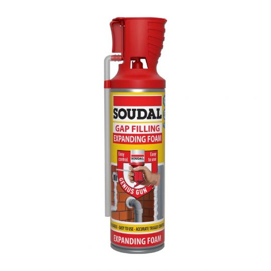 ESPUMA POLIURETANO SOUDAL GENIUS GUN 500ML 464G