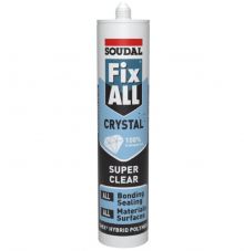 ADHESIVO SOUDAL FIX ALL CRYSTAL TRANSPARENTE 290ML 300G