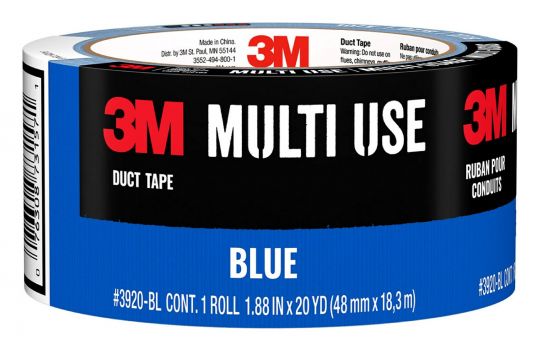 CINTA AMERICANA 3920 3M VINYL DUCT TAPE 48MM X 27M AZUL