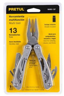 PINZA MULTIHERRAMIENTA PRETUL 13 FUNC. 24105