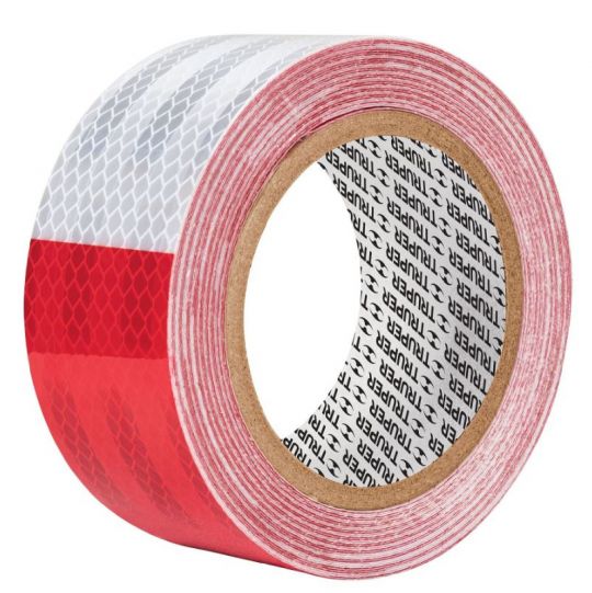 CINTA REFLECTIVA R /B -50MM X 9M TRUPER 101683