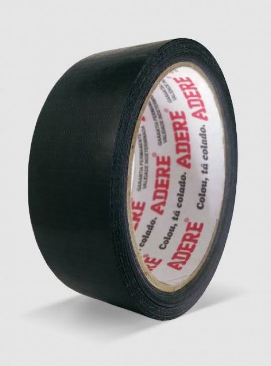 CINTA AMERICANA SILVER TAPE NEGRA ADERE 801 45MM X 25M