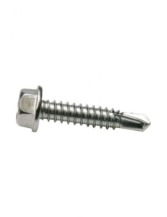 TORNILLO AUTOPER. CABEZA HEXAGONAL INOX