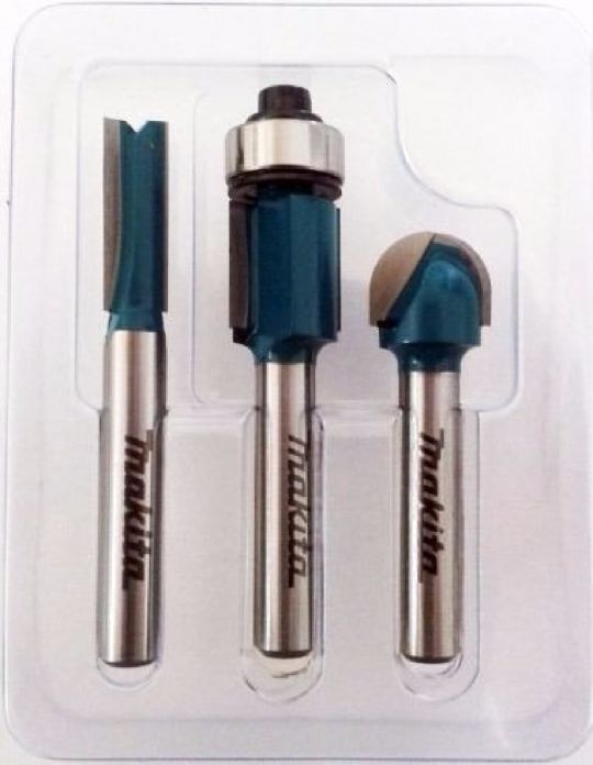 JUEGO FRESAS MAKITA D-16461 3PZ